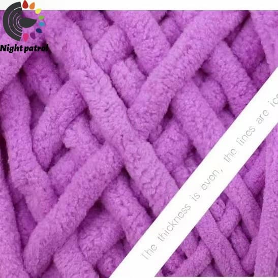 เส้นด้ายถัก สีพื้น 1 ply 100 กรัม ถักมือโครเชต์ DIY จากไทย รูปที่ 2