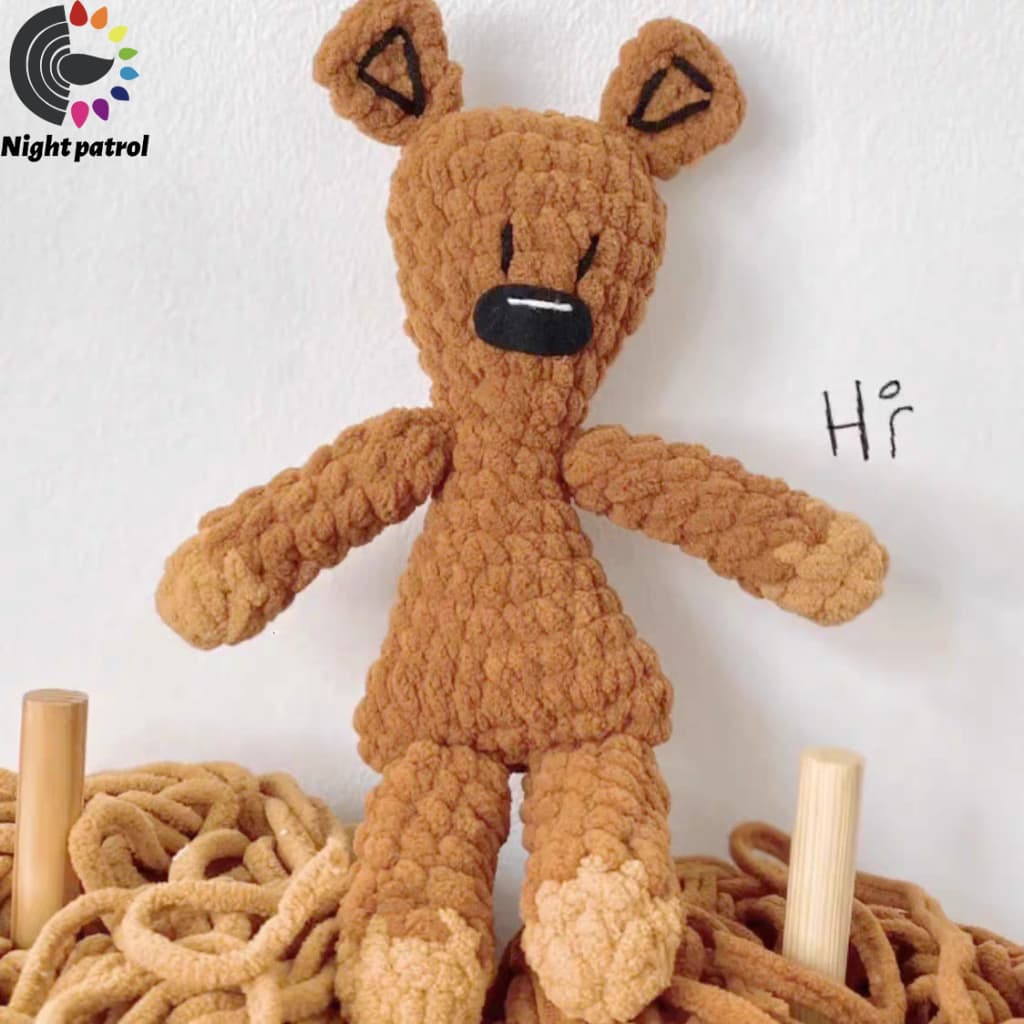เส้นด้ายถัก สีพื้น 1 ply 100 กรัม ถักมือโครเชต์ DIY จากไทย รูปที่ 6