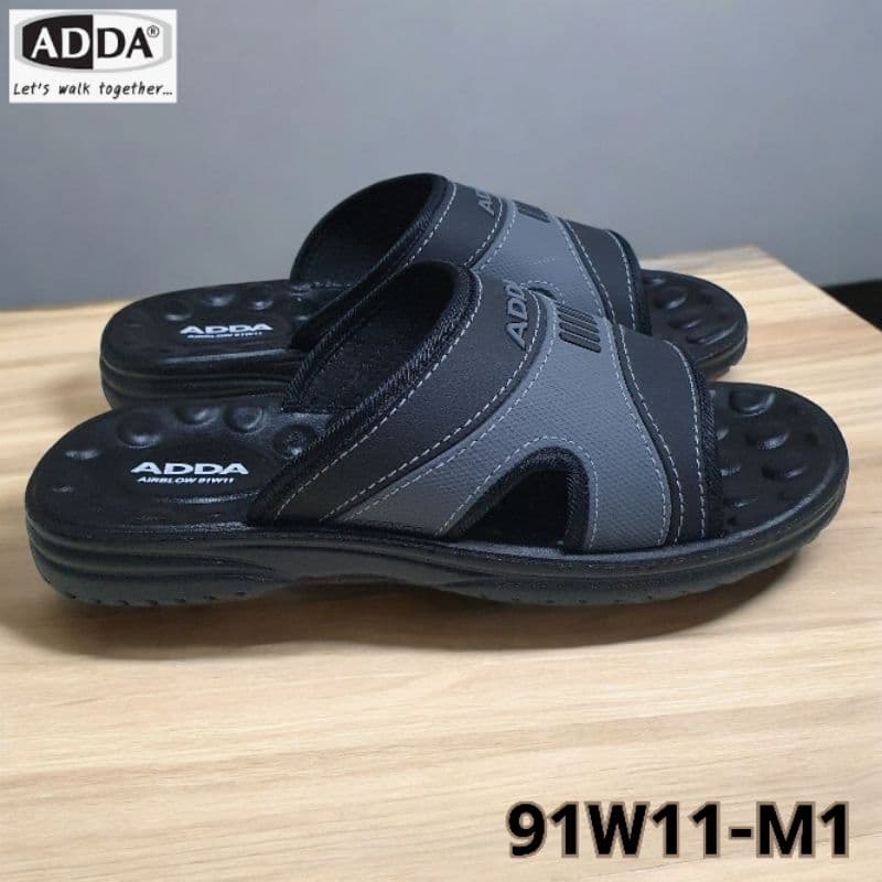 ADDA 91W11-M1/92R18-M1 รองเท้าแตะสวมผู้ชาย ไซส์ 7-10 รูปที่ 2