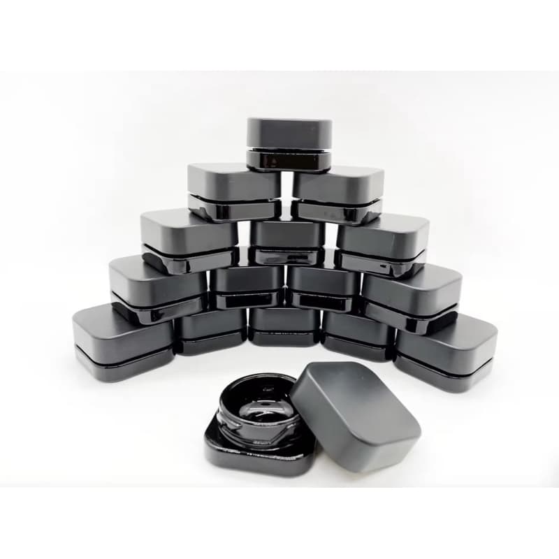 Wholesale Glass container for wax , dab, shatter, reisin 3ml/5ml/10ml รูปที่ 5