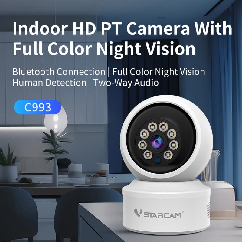 VSTARCAM C991/C993/C994C SUPER HD 1296P 3.0MegaPixel H.264+ WiFi iP Camera กล้องวงจรปิดไร้สาย รูปที่ 4