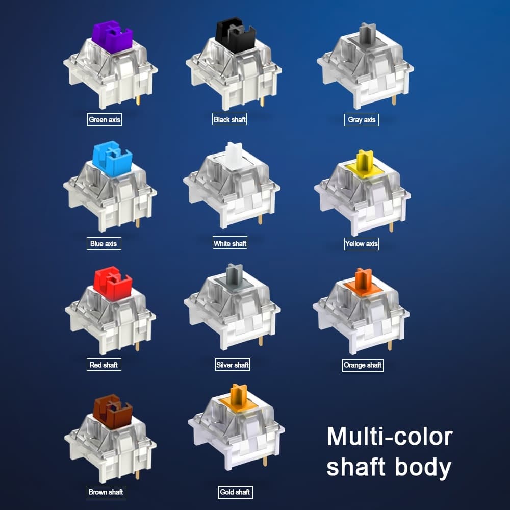 13pcs Outemu Switches 3 Pin Mechanical Keyboard Switch สวิตช์เชิงกล แป้นพิมพ์เครื่องกล สวิตซ์ รูปที่ 5