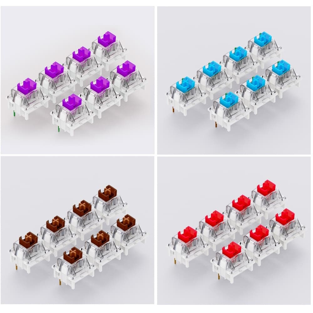 13pcs Outemu Switches 3 Pin Mechanical Keyboard Switch สวิตช์เชิงกล แป้นพิมพ์เครื่องกล สวิตซ์ รูปที่ 7
