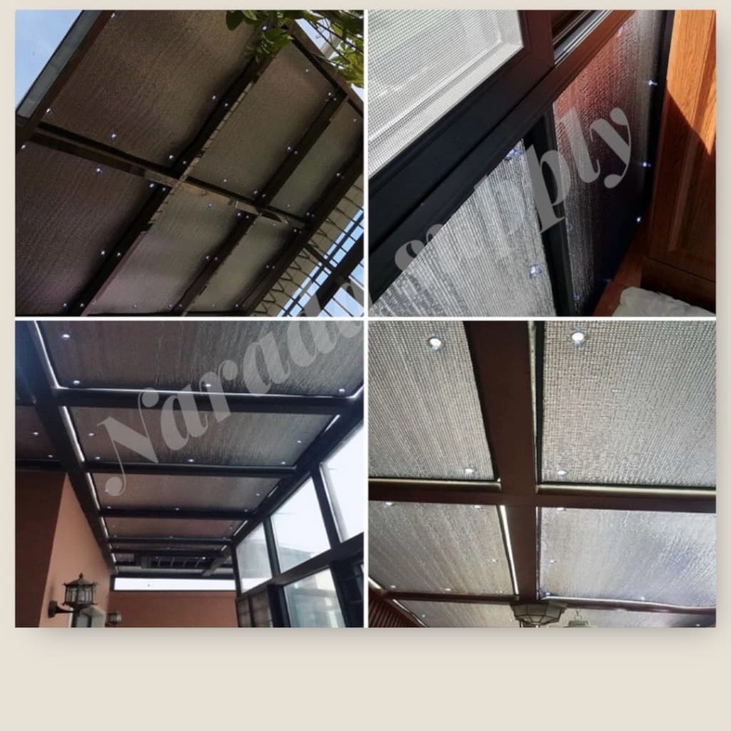 แผ่นฉนวนกันความร้อนบังแดดอลูมิเนียมฟอยล์ 2ด้านหนา5มม.ม่านบังแดด*ฟรีตัวดูดกระจก ป้องกันความร้อนได้สูง รูปที่ 3