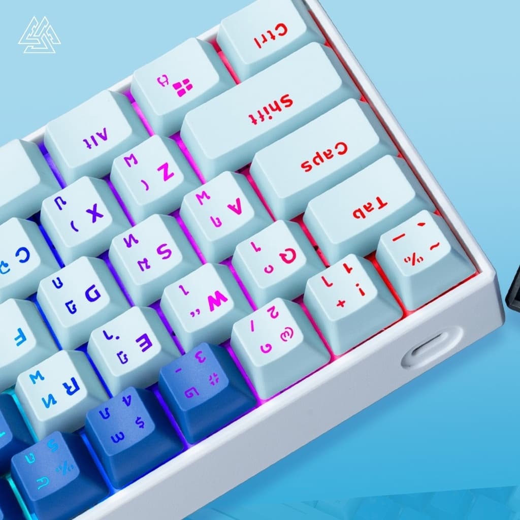 EGA TYPE MGKC4 ปุ่มกด Keycaps คีย์แคป TH/EN วัสดุพลาสติก PBT คีย์แคป 106 ปุ่ม ไฟทะลุทุกตัว ใส่กับคีย์บอร์ดแมคคานิคอลได้ รูปที่ 6