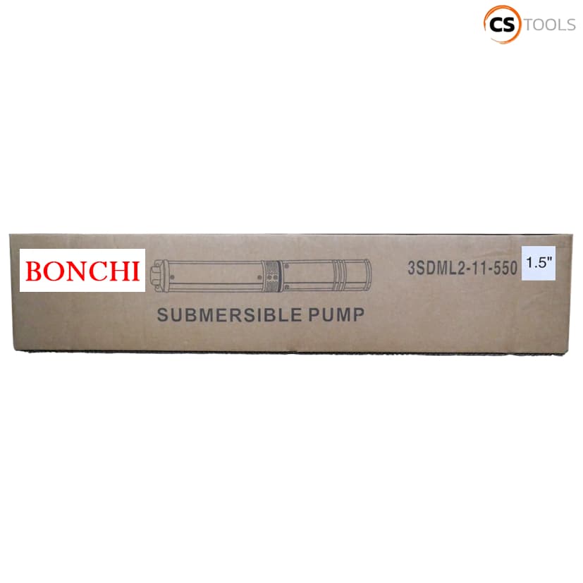 Bonchi ปั๊มน้ำรุ่นใหม่ ปัํมบาดาล 1.5 นิ้ว รุ่น 3SDML550 ขนาดท่อออก 1 นิ้ว สายไฟยาว 30 เมตร รูปที่ 8