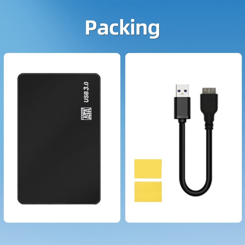 Actual กล่องใส่ HDD USB 3.0 External Box Hard Drive 2.5 กล่องใส่ฮาร์ดดิส External Hard Drive Enclosure Box รูปที่ 8