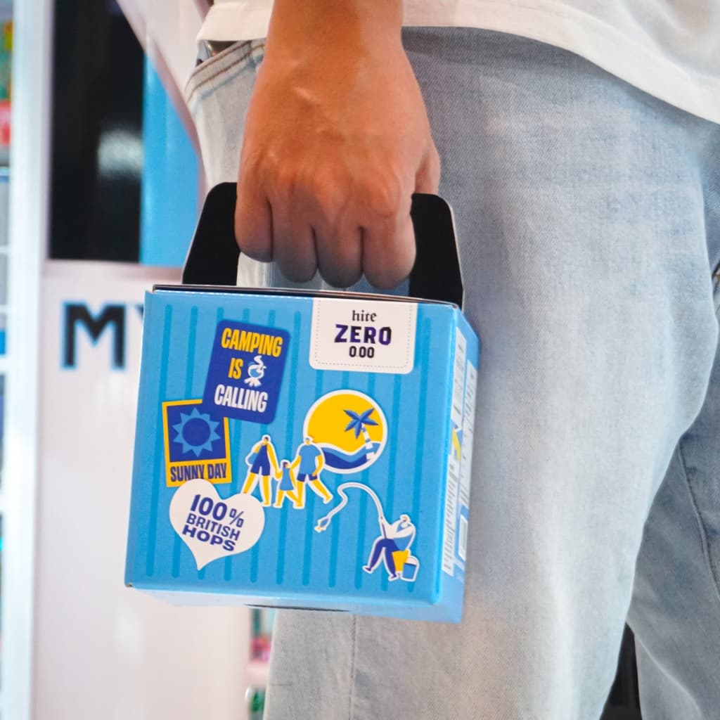 hite ZERO All Free ไฮท์ซีโร่ เครื่องดื่มสปาร์คกลิ้งมอลต์ x 4 cans รูปที่ 4