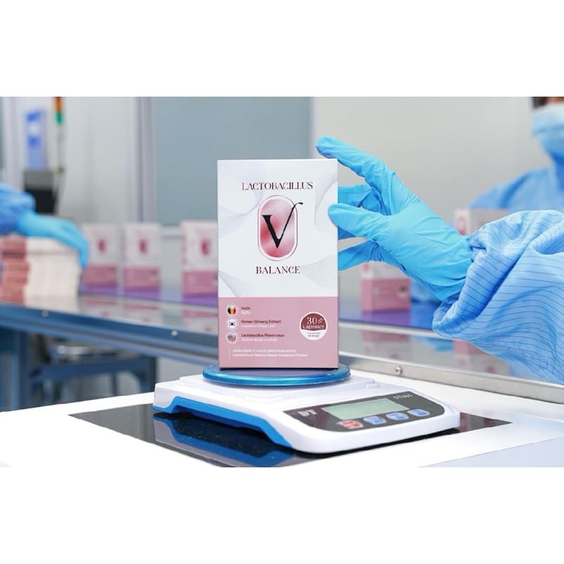 Lactobacillus V Balance แลคโตบาซิลลัส ที่มุ่งตรงไปที่ช่องคลอด วิตามินปรับสมดุลช่องคลอด ลดตกขาวเรื้อรัง/การติดเชื้อ hpv รูปที่ 4