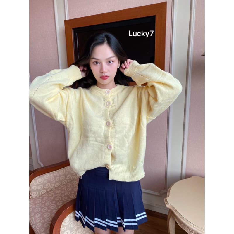 BY IRA POMPOM cardigan สีเรียบ คาร์ดิแกนไหมพรมผ้านุ่มนิ่ม งานตามหา กระดุมใหญ รูปที่ 7
