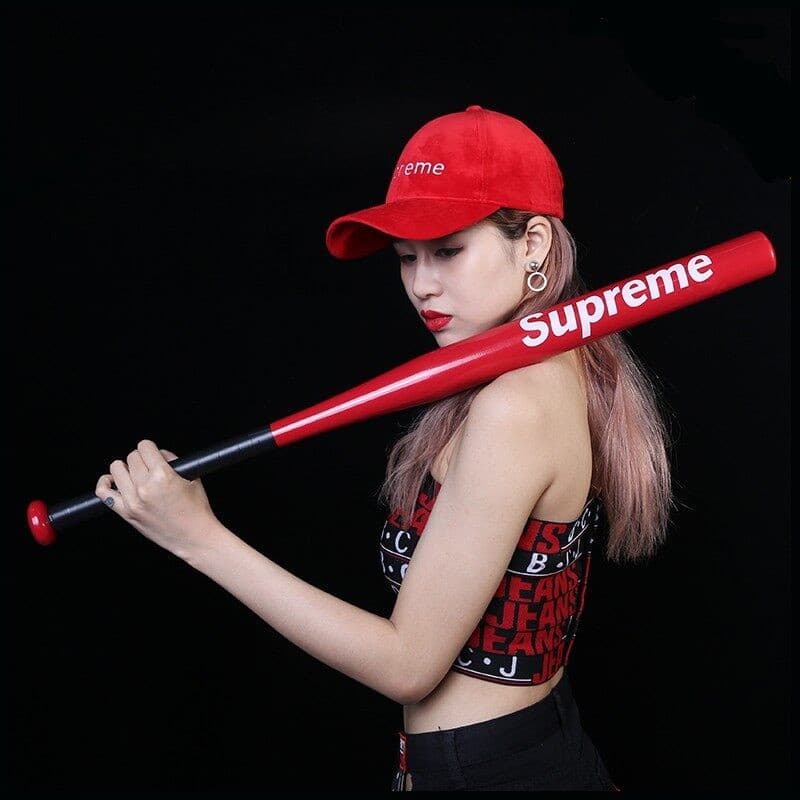 ไม้เบสบอล Supreme ขนาด 32 นิ้ว Baseball Bat ม้เบสบอลเหล็กอัลลอยด์หนา โลหะผสมเหล็กเกรดพรีเมียม รูปที่ 4
