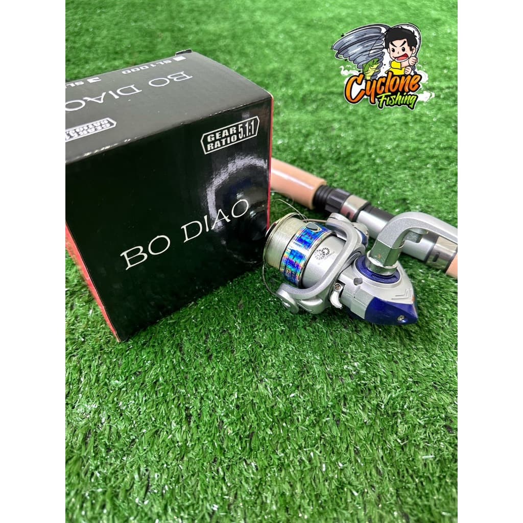 ชุดตกปลา DOUBLE TWO ยาว75Cm+รอกสปินSL2000 รูปที่ 3