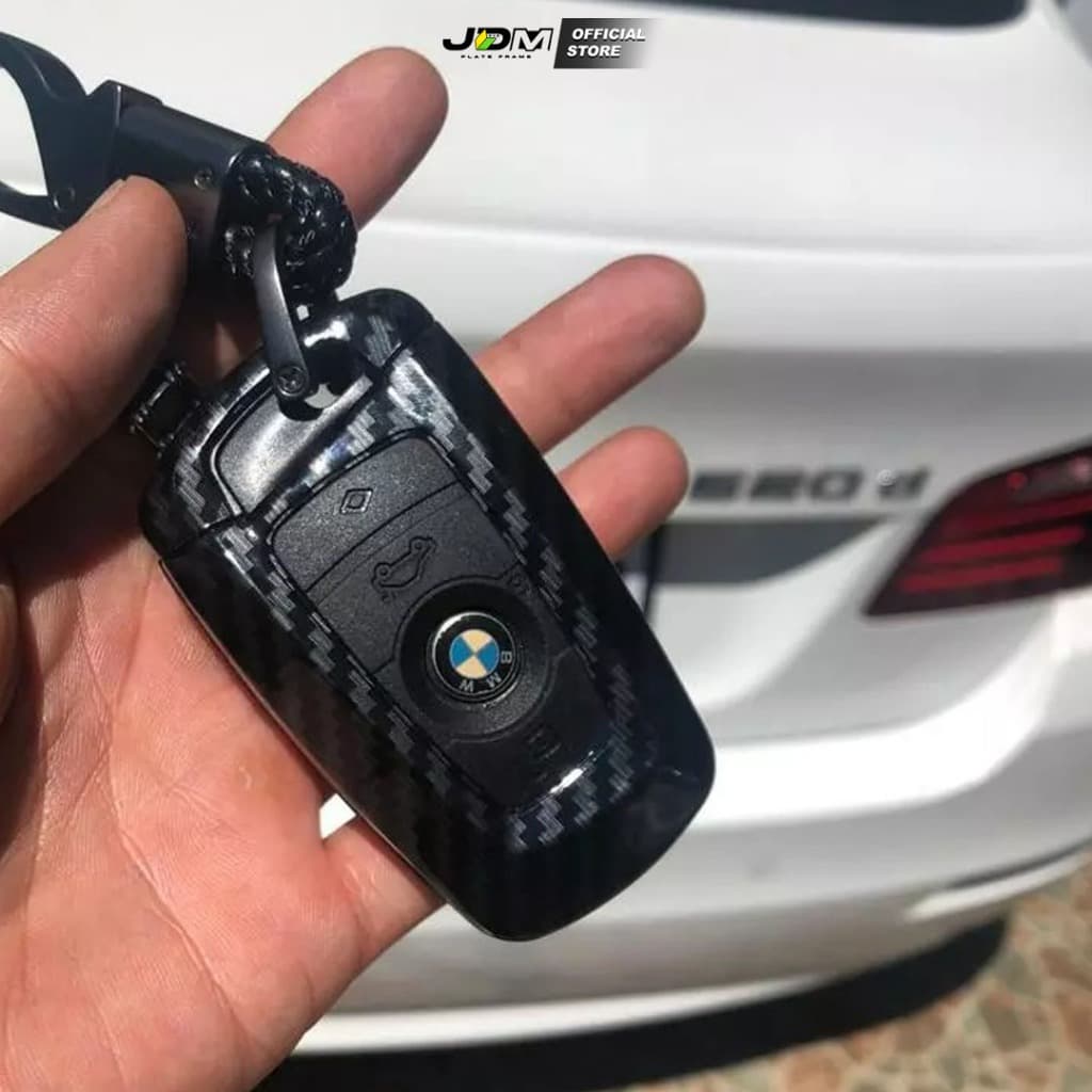 ส่งด่วนกทม.CARBON KEY เคสเคฟล่ากุญแจรถ + พวงกุญแจ BMW ทุกรุ่น BMW X1 X3 X5 Series3 Series รูปที่ 3