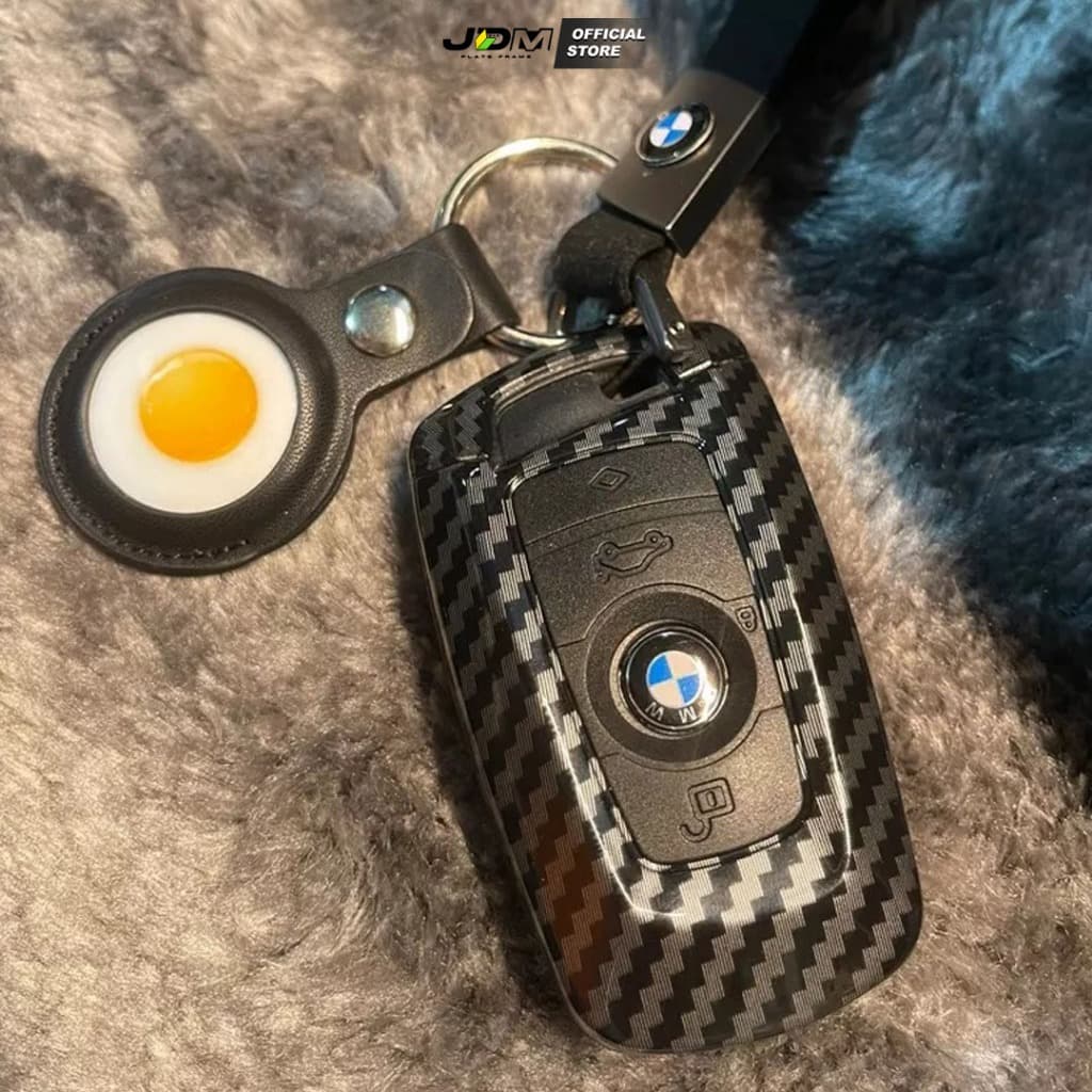 ส่งด่วนกทม.CARBON KEY เคสเคฟล่ากุญแจรถ + พวงกุญแจ BMW ทุกรุ่น BMW X1 X3 X5 Series3 Series รูปที่ 6