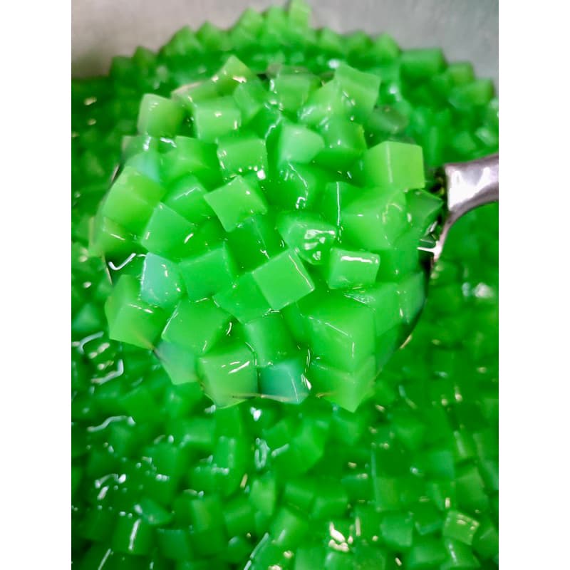 วุ้นมะพร้าวสีเขียว วุ้นมะพร้าวในน้ำเชื่อม เครื่องน้ำแข็งใส น้ำหนัก วุ้นมะพร้าวเครื่องใส่ไอศครีม รูปที่ 5