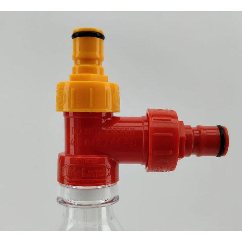 ฝาคาร์บอเนต สำหรับถังหมัก FermZilla Liquid / Gas Plastic Carbonation Cap RED / YELLOW รูปที่ 7