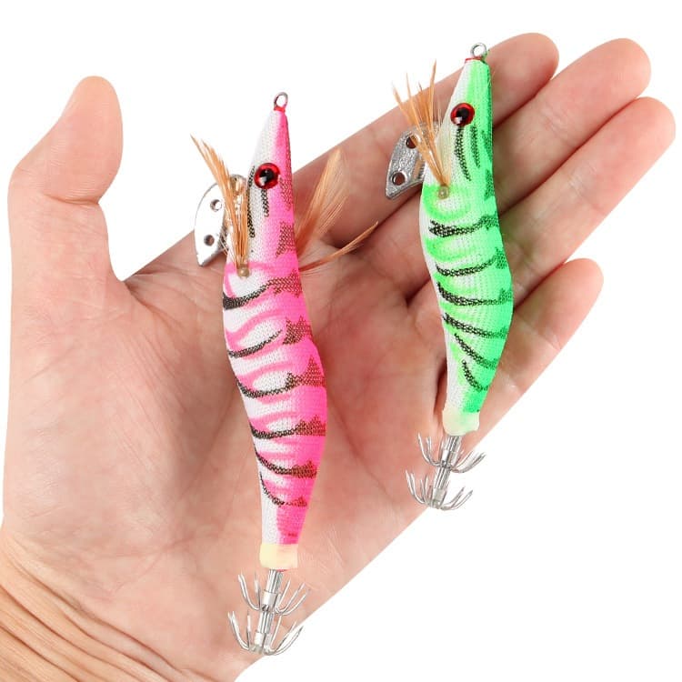 SUKE 5 สี โยตกหมึก เรืองแสง เหยื่อตกปลาหมึก เรืองแสงในที่มืด เหยื่อตกปลา1ชิ้นขนาด8ซม. รูปที่ 6