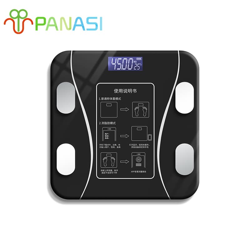 Panasi เครื่องชั่งน้ำหนัก อัจฉริยะ ตาชั่ง ชาร์จ USB วัดไขมัน มวลน้ำ มวลกระดูก กล้ามเนื้อ ไขมันในช่องท้อง0.1-180kg รูปที่ 1