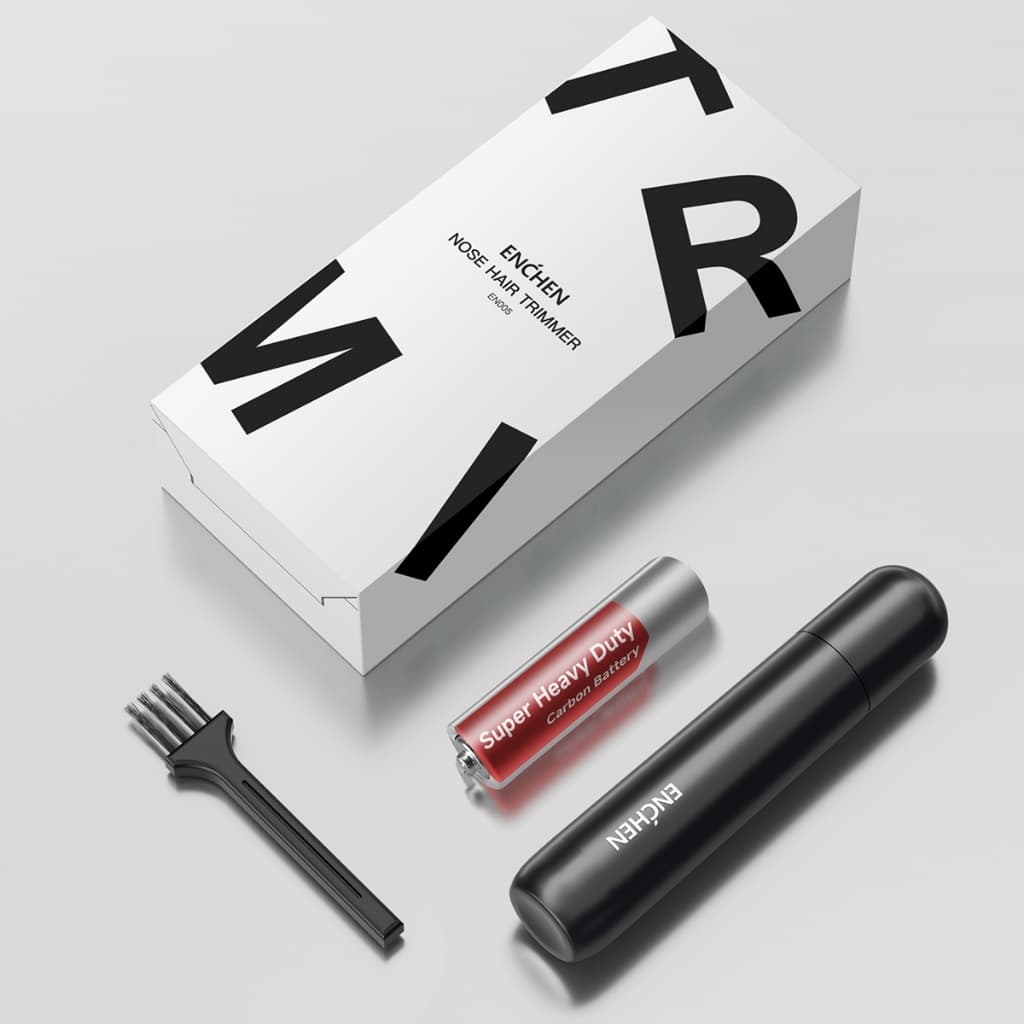 Enchen Nose & Ear Hair Trimmer เครื่องตัดขนจมูก ที่ตัดขนจมูกไฟฟ้า รูปที่ 2