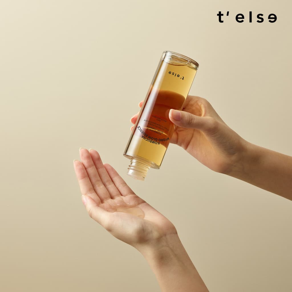 T'else Kombucha Hydro Glow Essence 150 ml น้ำตบปรับผิวกระจ่างใส ชุ่มชื้น อิ่มฟูแบบธรรมชาติ รูปที่ 4
