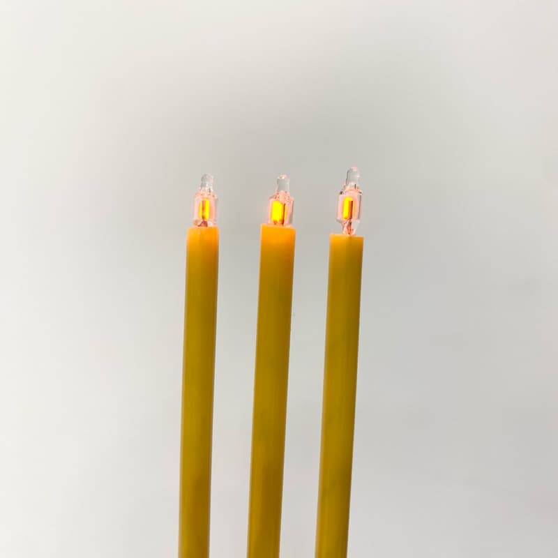กระถางธูปไฟฟ้า LED CANDLE เชิงเทียนปลอม เทียนใส่ถ่าน เทียนไฟฟ้า ธูปLED ธูปไฟฟ้า ชุดธูปเทียน เทียนอิเล็กทรอนิกส รูปที่ 5