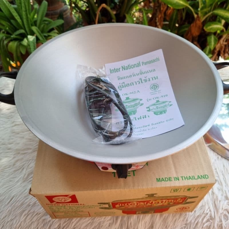กระทะไฟฟ้า 12"นิ้ว InterNational รุ่น OK-912 รูปที่ 5