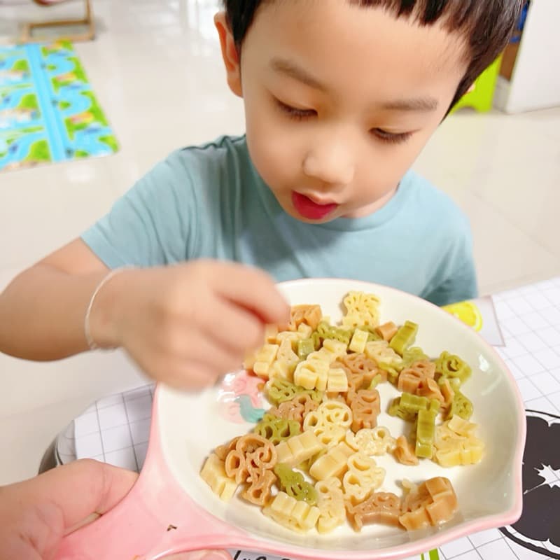 พาสต้ารูปสัตว์ คุณหนูพาสต้าผัก มีแป้งสาลี 6 เดือน+ รูปที่ 7
