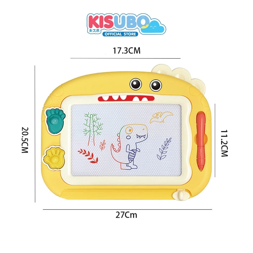 KISUBO กระดานวาดภาพแม่เหล็ก แบบโต๊ะ 23.5-30.5cm Magnetic Drawing Board พลาสติก เขียนลบง่าย รูปที่ 6