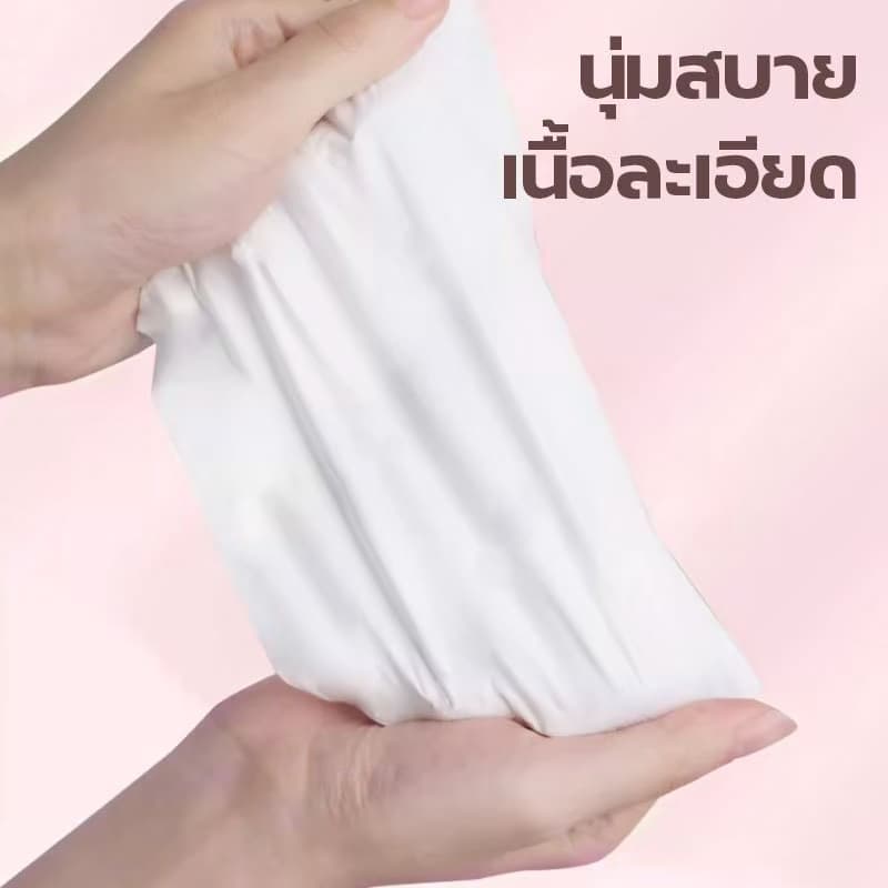 Cute baby กระดาษทิชชู่ไร้แกน แผ่นหนา5ชั้น ราคาสุดคุ้ม ซึมซับได้อย่างดีเยี่ยม เนื้อกระดาษเหนียวนุ่ม สะอาด รูปที่ 4