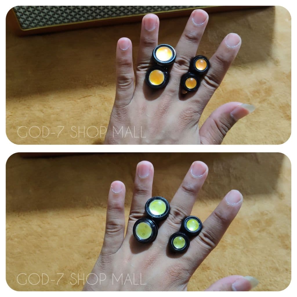 ไฟตาแมว DIY 12V 18mm, 23mm ไฟหรี่ ไฟเลี้ยว รถมอไซค์ กระบะ หกล้อ และอื่นๆ รูปที่ 4