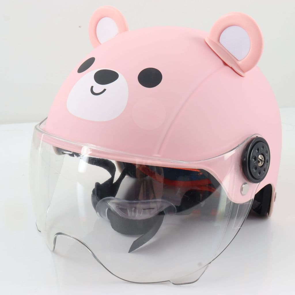 2-14ปี หมวกกันน็อคเด็ก หมวกกันน็อคสำหรับเด็ก รูปแบบการ์ตูน น่ารักๆ ระบายอากาศได้ดี เหมาะสำหรับเด็ก หมวกกันน็อคนิรภัย รูปที่ 3