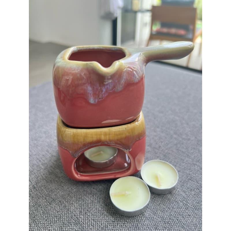 เตาน้ำมันหอมระเหย แยกถ้วยน้ำมันได้ Essential oil butner ออฟฟิศซินโดรม ใช้ในบ้าน ร้านนวด สปา โรงแรม (ซื้อเยอะมีราคาส่ง รูปที่ 6