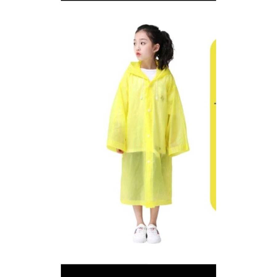 เสื้อกันฝนแฟชั่น ชุดกันฝนเด็กจีน เเบบพกพา กันน้ำ แบบหนา มีสินค้า รูปที่ 1