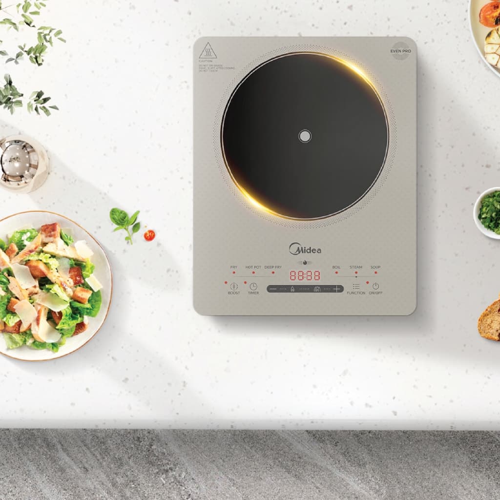 Midea เตาแม่เหล็กไฟฟ้าไมเดีย 2200W รุ่น COOKKY 2200 SERIES รูปที่ 4