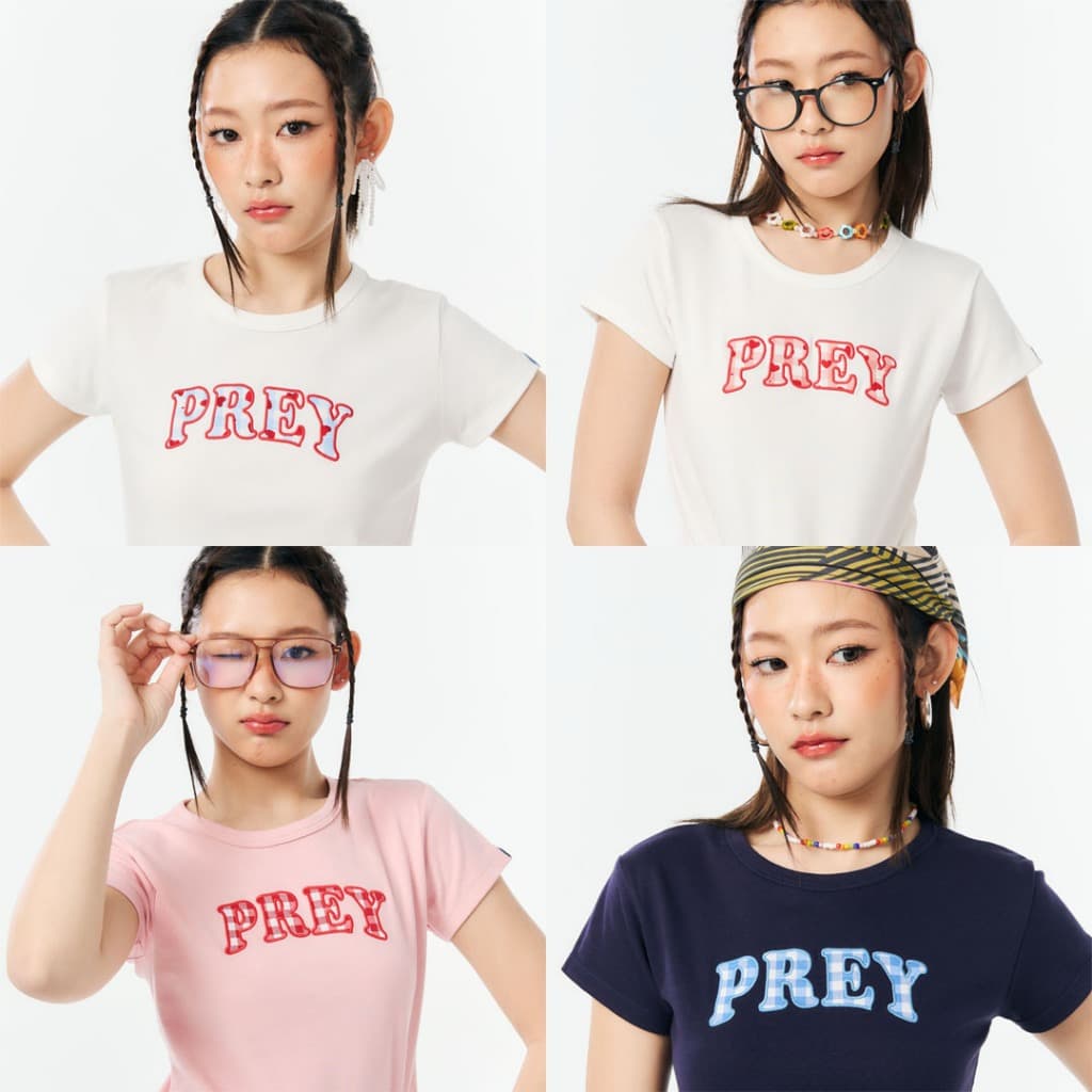 prey เสื้อยืด summer logo babytee รูปที่ 1