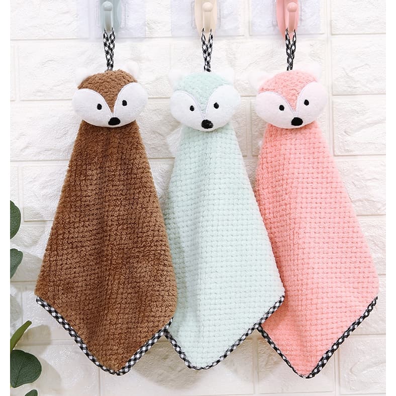 ShopAt.Two ผ้าเช็ดมือ ผ้าเช็ดมือแบบแขวน ผ้าเช็ดทำความสะอาดอนกประสงค์ รูปที่ 2
