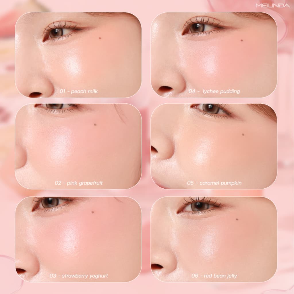 บลัชออน เนื้อครีม เมลินดา เนื้อลิควิด MEILINDA EXTRAORDINARY DEWY BLUSH รูปที่ 7