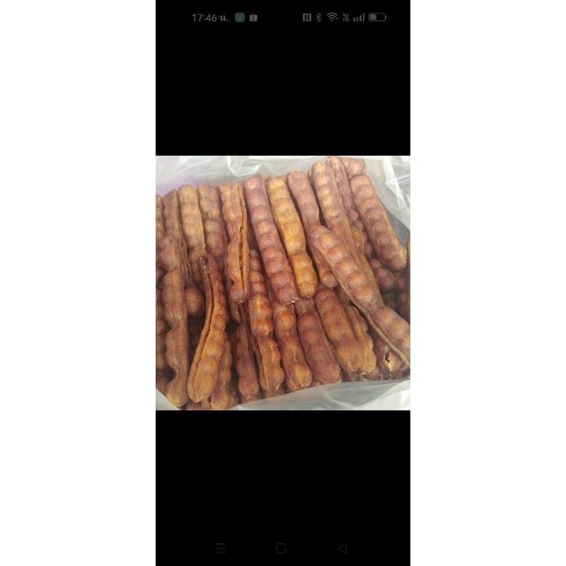 มะขามหวานไร้เมล็ดชนิดฝักยาวคละฝักกลางน้ำหนัก500กรัม รูปที่ 3