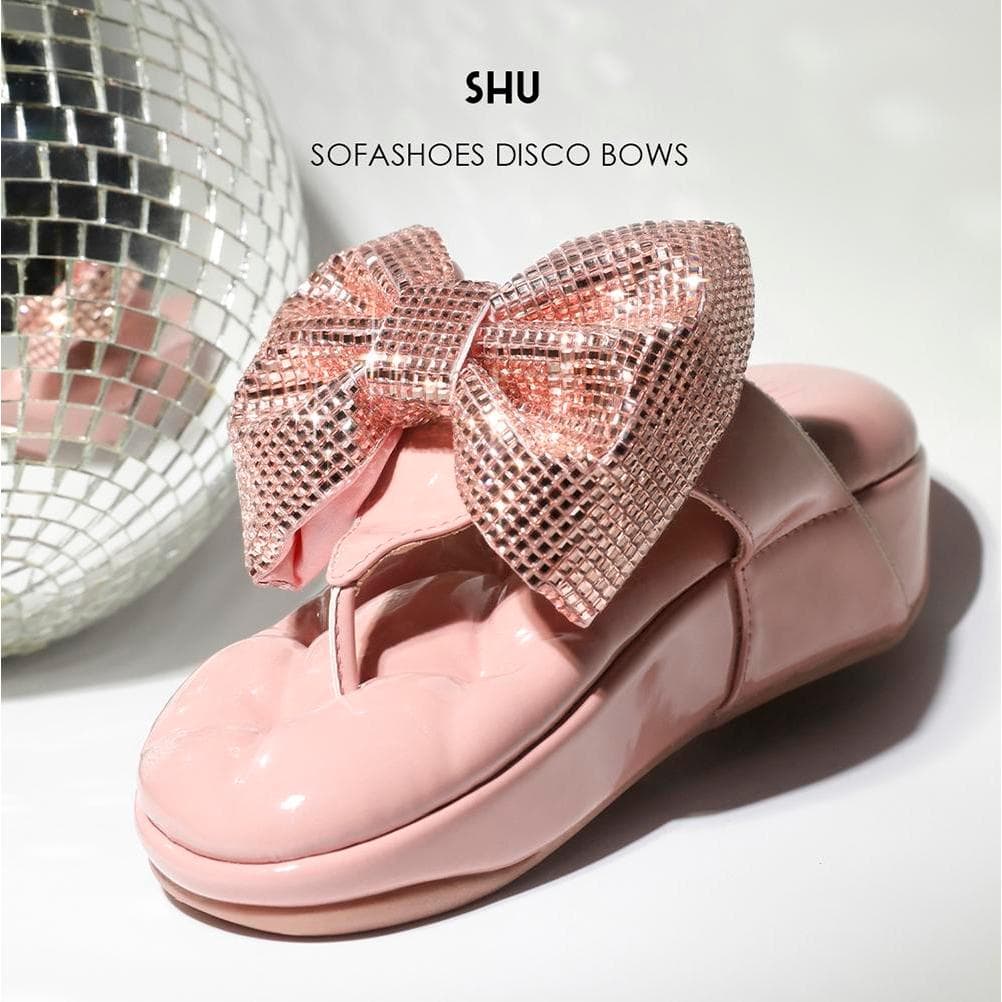 SHU SOFASHOES 2.5" DISCO BOWS รองเท้าแตะ รูปที่ 2