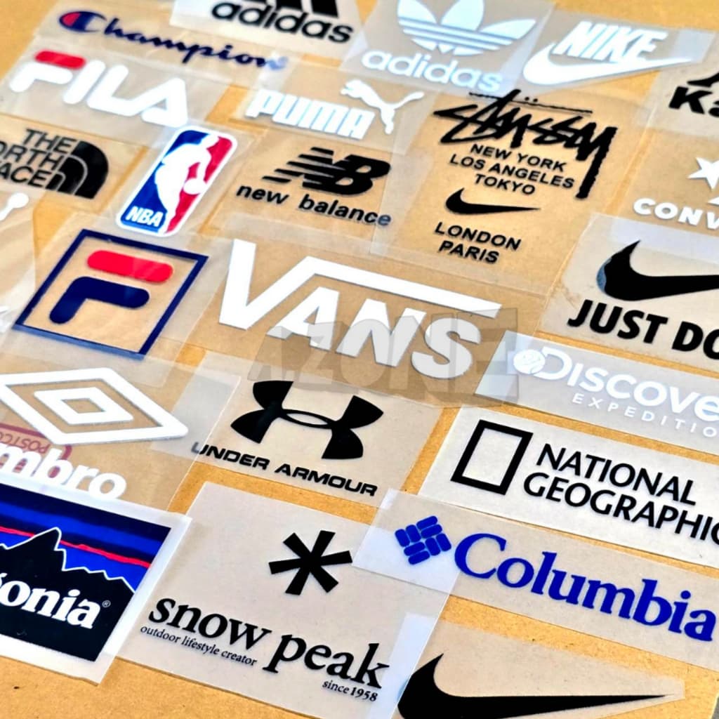 ​ 10 แถม 1 ตัวรีดติดเสื้อผ้า ลายแบรนด์กีฬา ระบุขนาดไว้ที่รูปสินค้า รูปที่ 4