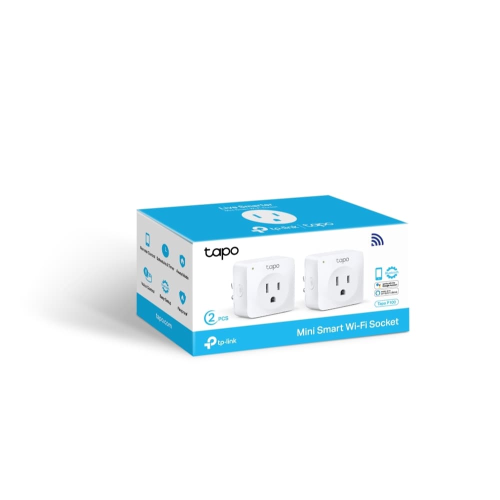 TP-Link สั่งเปิด-ปิดอุปกรณ์ผ่านแอพได้Tapo P100 P105 P110M Mini Smart WiFi Plug รับประกัน 1 ปี รูปที่ 4