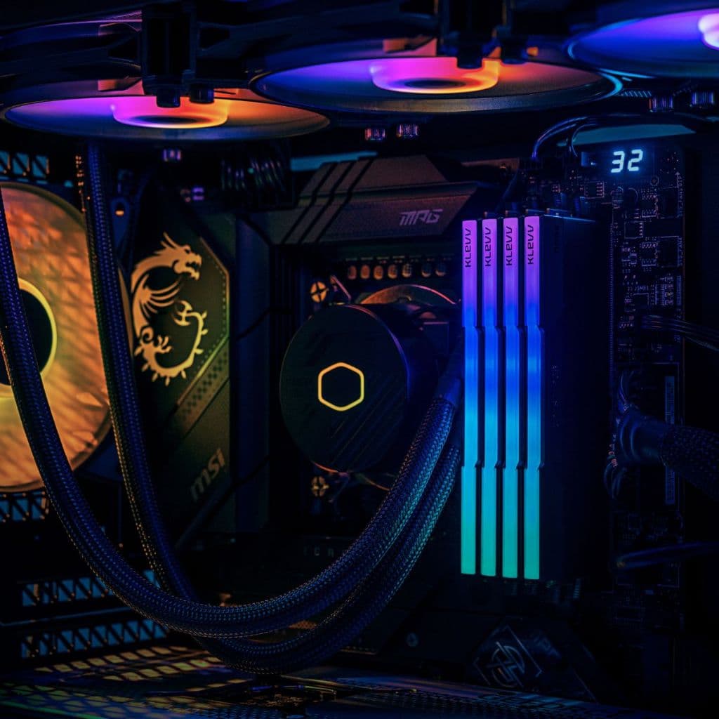 KLEVV CRAS V RGB DDR5 Gaming OC Memory - 32GB 6000MHz รูปที่ 2