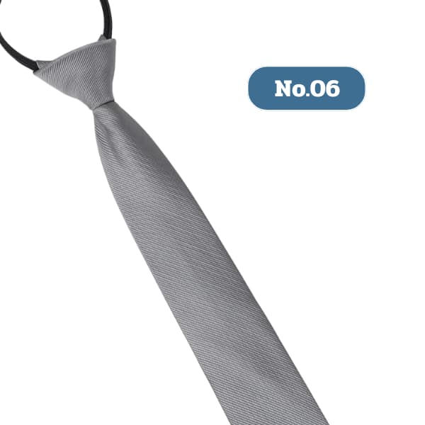 Hangerman LAZY TIE เนคไทด์ธุรกิจสีพื้นงานพรีเมี่ยม รูปที่ 9