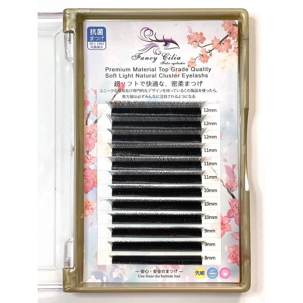 ส่งใวในไทย ขนตา 3D ขนตา W ขนนุ่ม ขนาด0.07mm มีเคิฟC,D มีความยาว8-15mm รูปที่ 3