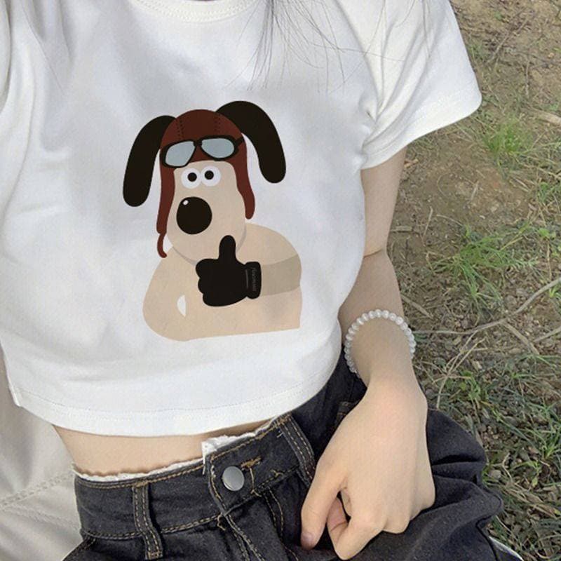 เสื้อคู่ เสื้อยืด คอกลมวินเทจ แขนสั้น เสื้อคู่แฟน E8007-ES8007 รูปที่ 8