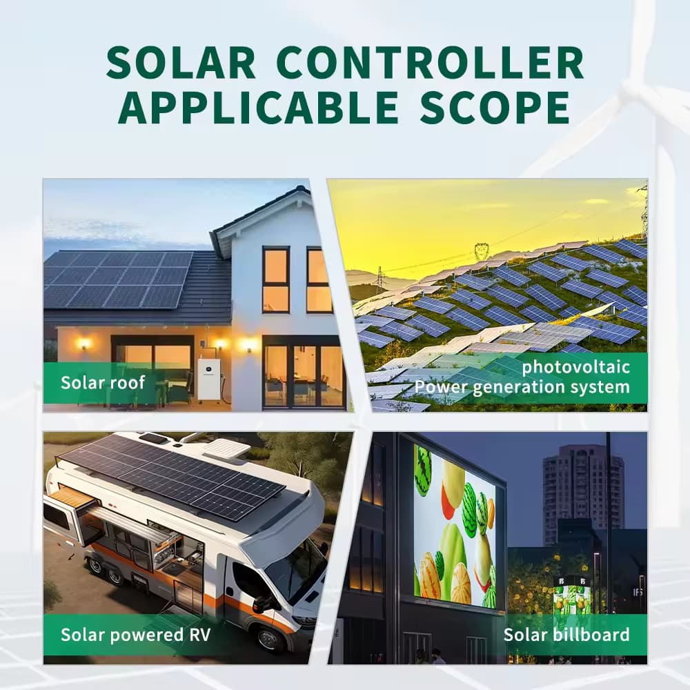 AOYANG Smart ไฮโวล MPPT Solar Controller โซล่าชาร์เจอร์แบบเชื่อมต่อ wifi ได้ 12V-192Volt AUTO รับไฟ PV480V Max รูปที่ 9