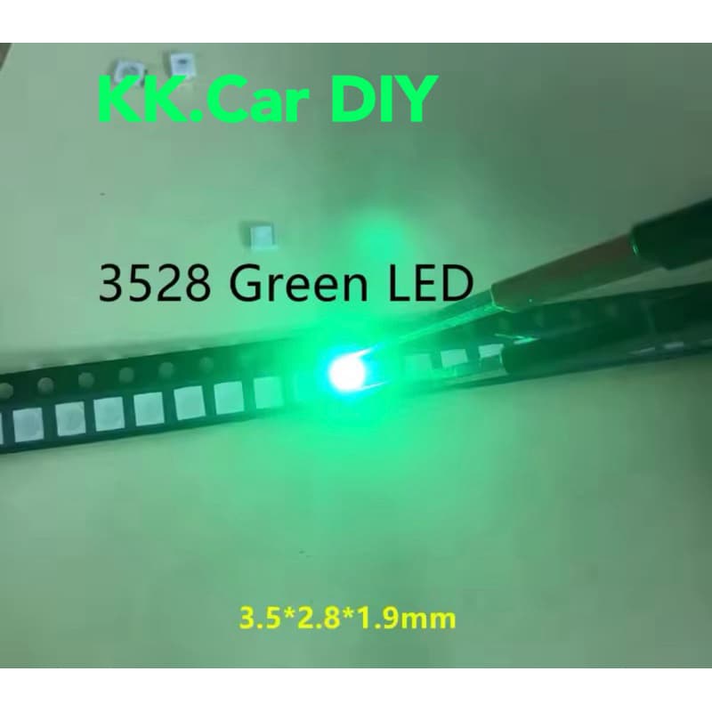 หลอดไฟเรือนไมล์ วีโก้ ฟอร์จูนเนอร์ อินโนว่า LED ไอซ์บลู-ชมพู-ขาว-น้ำเงิน-เขียว 20 หลอดต่อ 1 ชุด สำหรับไฟหน้าปัดเรือนไมล์ รูปที่ 9