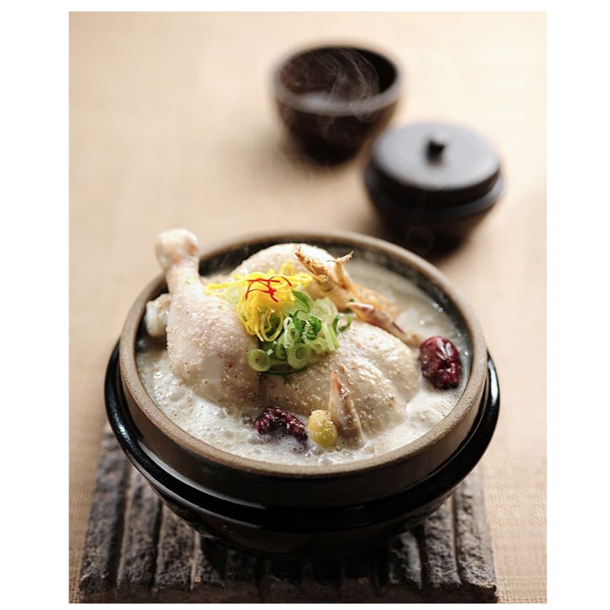 ไก่ตุ๋นโสมเกาหลี เครื่องโสมพร้อมปรุง 1ชุด 70g ซัมกเยทัง 삼계탕 Samgyetang รูปที่ 7