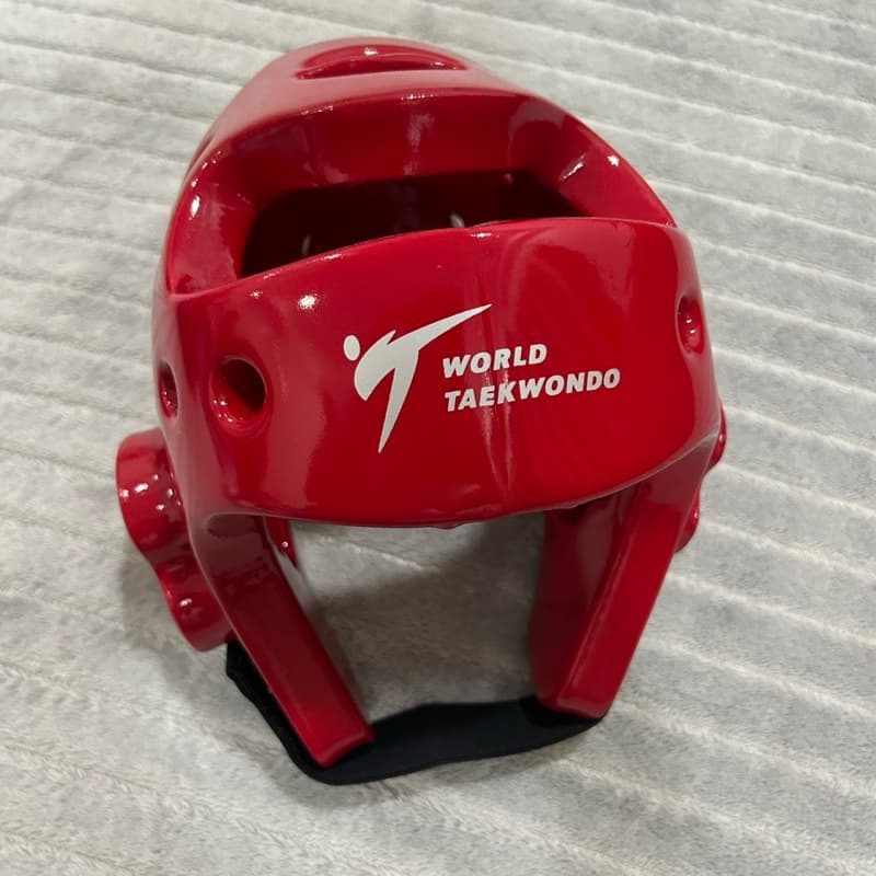 หมวกเทควันโด WORLD TAEKWONDO หมวก เฮดการ์ด Head Guard อุปกรณ์ป้องกันศีรษะ คาราเต้ เทควันโด หมวกWTF รูปที่ 2