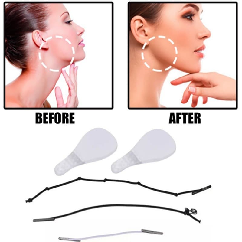 !! 80ชิ้นเทปดึงหน้าInstant Invisible Face Stickers Secret Lift 80PCs รูปที่ 2